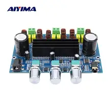 AIYIMA 2,1 Bluetooth 5,0 TPA3116D2 HIFI цифровой усилитель мощности дома 50Wx2+ 100 вт DIY Сабвуфер Звук динамик усилитель мини-усилитель