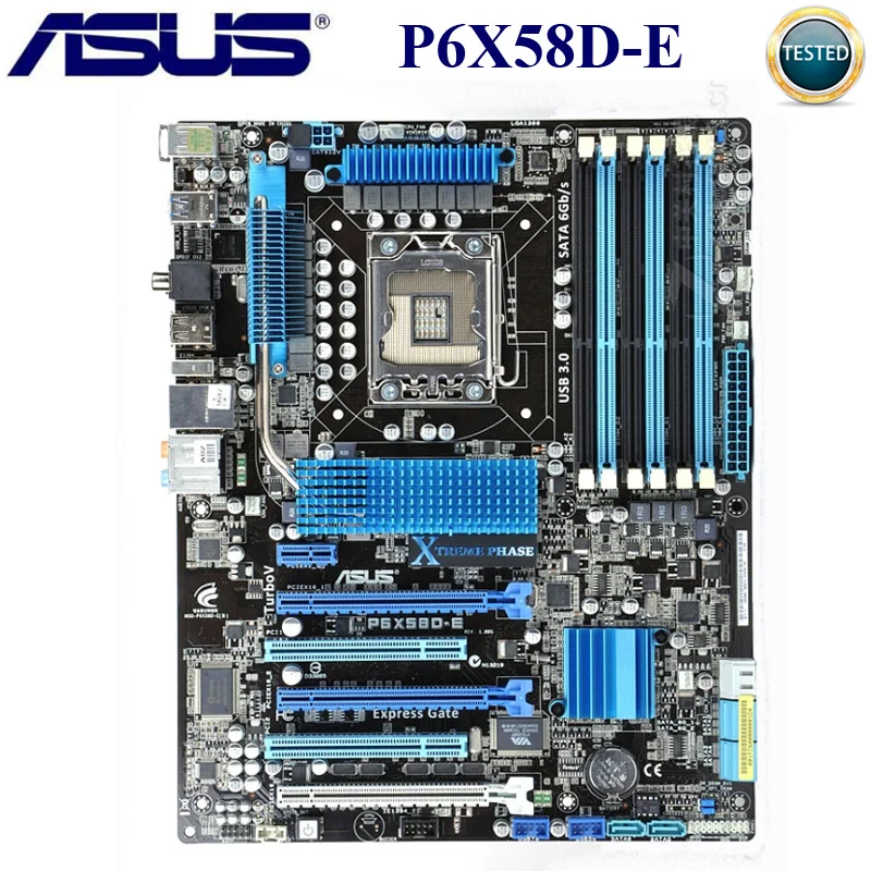 Asus P6X58D E Motherbaord Intel X58 Core I7/Core I7 Extreme Lga 1366