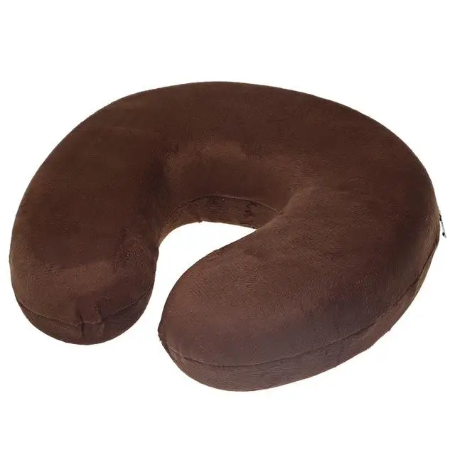 Темно-синий 5 медленный отскок Шейная подушка для путешествий Memory Foam U образная подушка для офиса Для перелетов, путешествий Шея подушка для отдыха Мягкая Подушка Уход за здоровьем - Цвет: Темно-синий