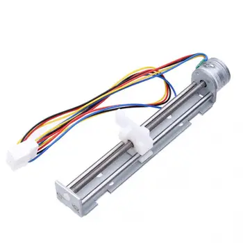 

18 Degree Stepper Motor Screw With Nut Slider+ 2 Phase 4 Wire of DC 4-9V/500mA Driving Voltage