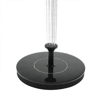 

Solar Water Fountain Solar Water Pump Floating Fountain With 4 Spray Heads Garden Decoration For Bird Bath Pool Pond Outdoor