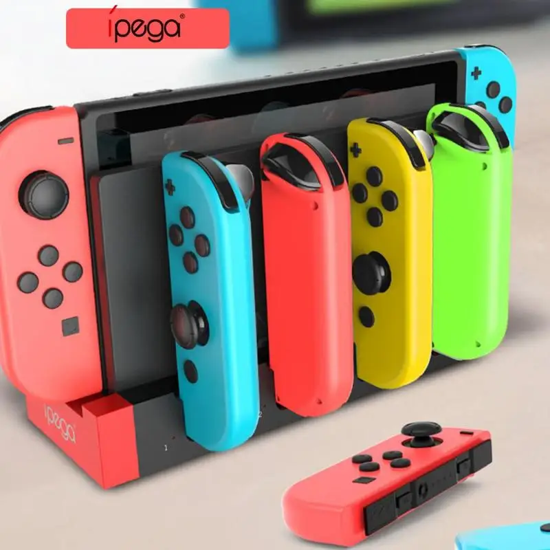  iPega PG-9186 Controller Charger Charging Dock Stand Station Holder with Indicator for Nintendo Swi