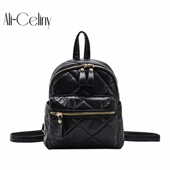 

Shangxin Western Style Handbags 2020 Autumn And Winter New Trendy Fashion School Bags Versatile Dual-use Casual Diamond Backpack