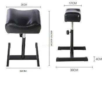 

Simple and Stylish Stable Non-slip Soft Leather Beauty Salon Hospital Massage Sauna Chair Iron Frame Base