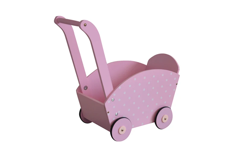 carrito bebe madera