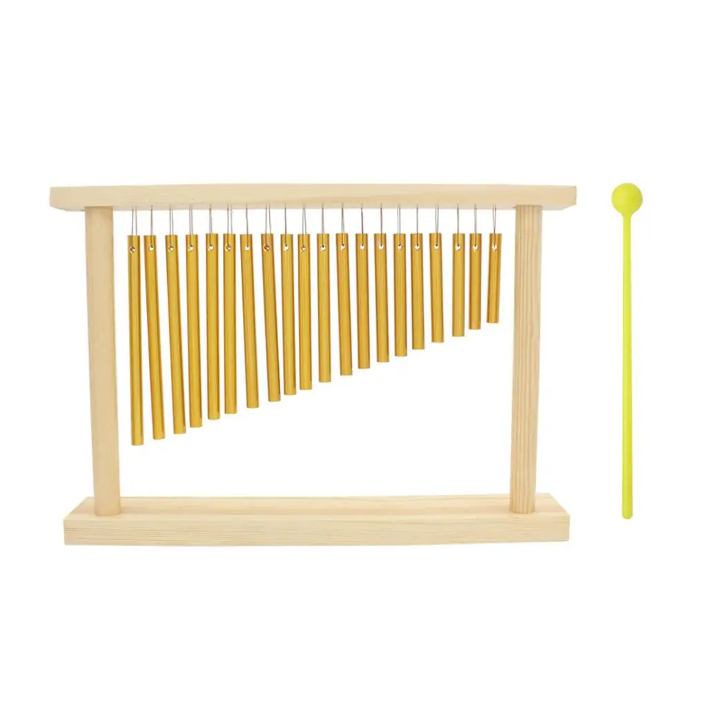 Лучшие 20 ключей Windchime ручной перкуссионный медный колокольчик бар 388X270 мм