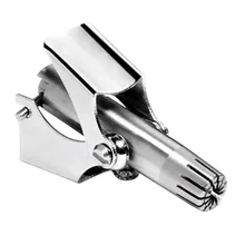 Горячая KEMEI ES-108 портативный водонепроницаемый ручной триммер для носа для бритья лица уход для мужчин нос Ухо Триммер для удаления волос