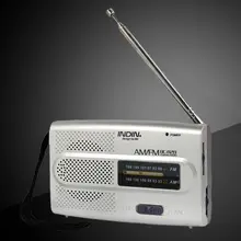 Портативный AM/FM радио портативное карманное радио с разъемом для наушников маленький компактный размер Активный Спорт Портативный ходьба или бег трусцой