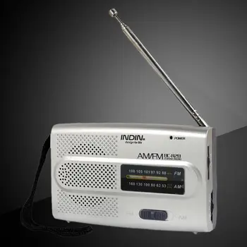 

Portable AM/FM Radio Handheld Pocket Radio with Headphone Jack Small Compact Size Active Sports Portable Walk Run or Jogging