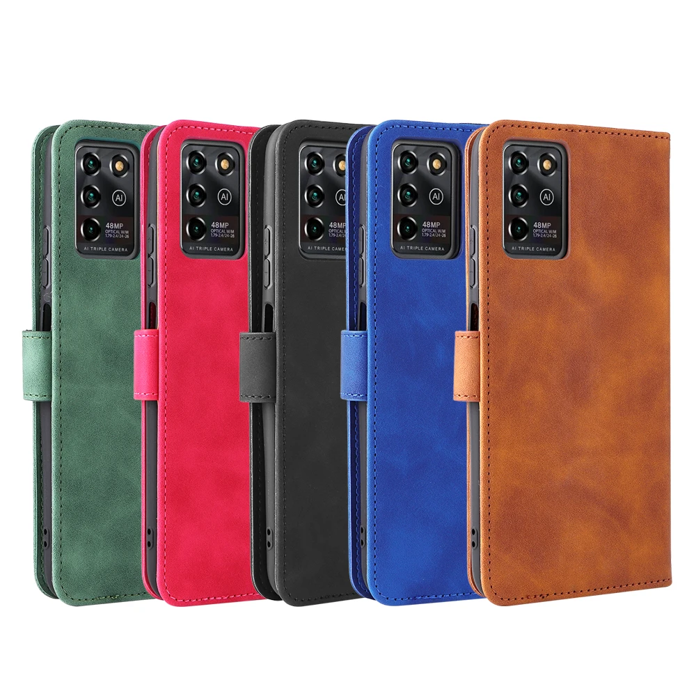 Cover per Zte Blade V10 Vita Custodia Compatibile con Zte Blade V10 Vita Custodia per Telefono Custodia a Portafoglio Magnetica in Pelle PU Kickstand CPT55