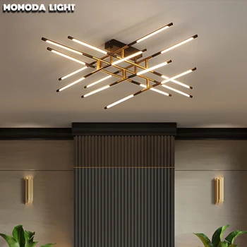 

MOMODA Ceiling Lighting for Living Room Decorative Led Lampe Moderne Luxury Indoor Lights Lamp Foyer Loft Restaurant Home Decor