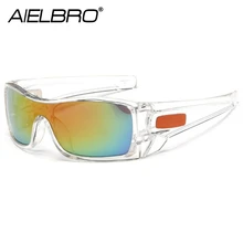 AIELBRO мода на открытом воздухе Рыбалка солнцезащитные очки для велоспорта, спортивные UV400 защиты Для мужчин Для женщин вождения велосипедные очки