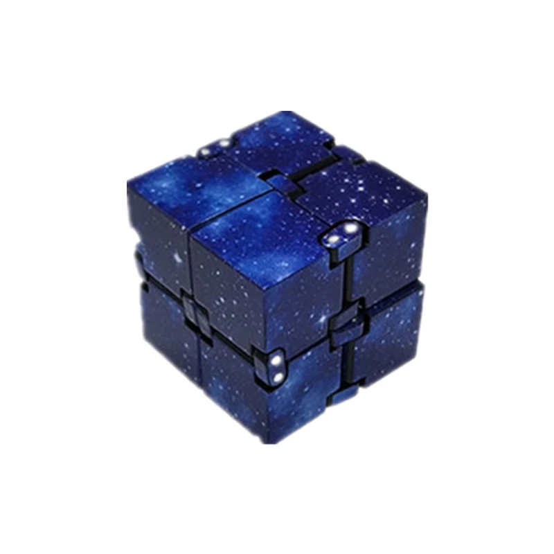 Волшебные кубики анти кубики для снятия стресса настольная пальчиковая игрушка для аутистов autismo squeeze fun stress reliever puzzle - Цвет: 2