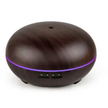 

New hot-selling ultrasonic aromatherapy machine 300ml wood grain humidifier Silent home atomized essential oil diffuser