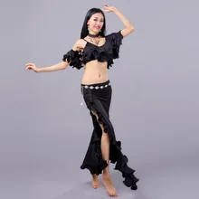 2 шт./компл., карнавальный костюм, юбка для танца живота, костюм для танца живота, костюм для танца живота, Цыганская юбка с безопасными штанами# DP0057