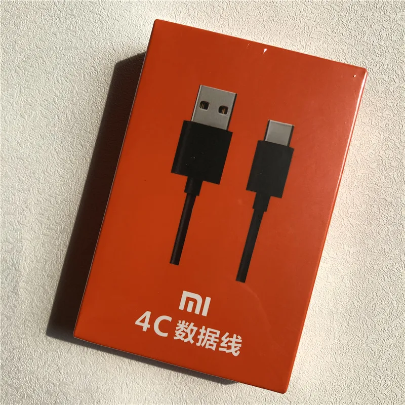 Micro USB для Xiaomi/type C 2A кабель быстрого зарядного устройства 120 см для mi F1 A1 A2 6 8 9 SE Red mi K20 Pro Note 4 4X5 6 7 с коробкой - Цвет: Type-c