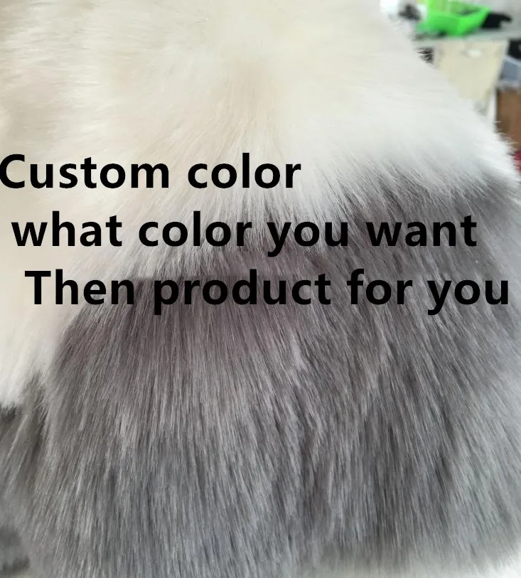 custom color Зимнее Новое теплое женское меховое мягкое пальто из искусственного меха Harajuku винтажное пальто с длинным рукавом больших размеров пушистая Меховая куртка уличная одежда - Цвет: custom color