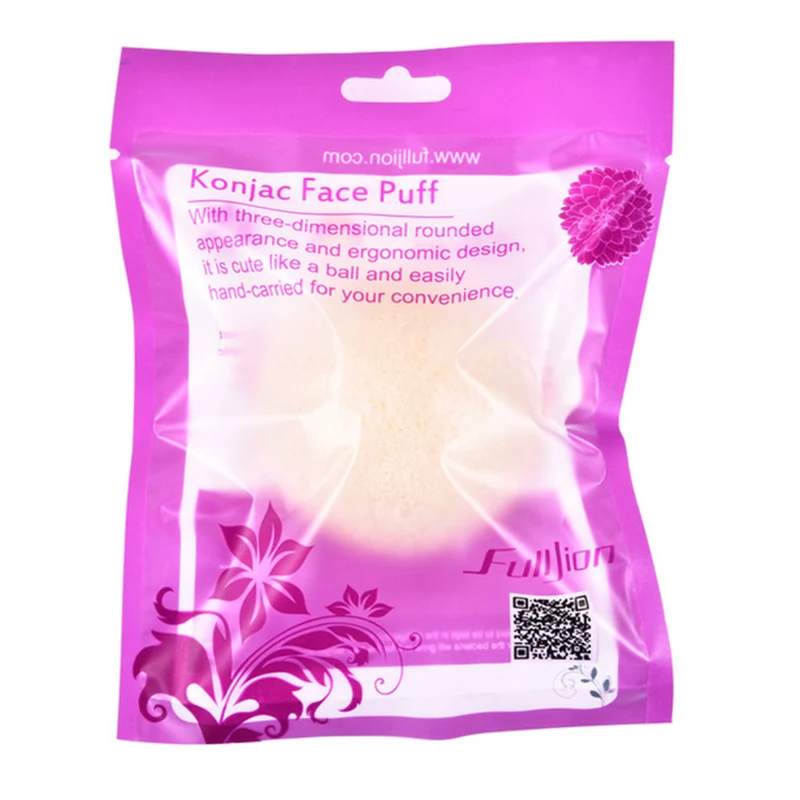 

2pcs Konjac Makeup Puff Facial Sponge Cleanse Washing Face Makeup Tools OR88