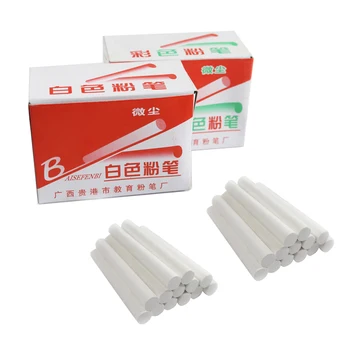 

48pcs Mixed Colour White Chalk Sticks Pack Kids Playground School Art Learning LHB99