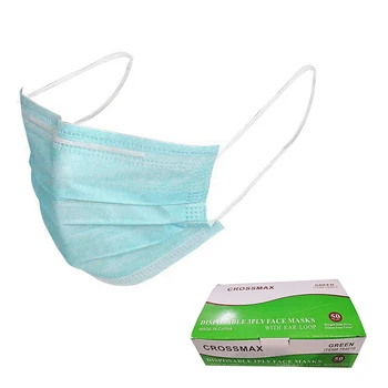 

1pcs Non Woven Disposable Anti-Dust Earloops Mouth Mask Disposable 3ply Respirator Face Masks