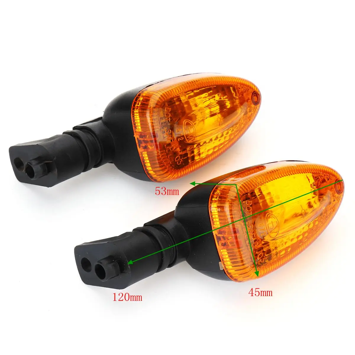 

2 Pcs Motorcycle Front Rear Turn Signal Light 2pcs For BMWF650GS/F800R/R1150GS/R1200GS High Quality Plastic