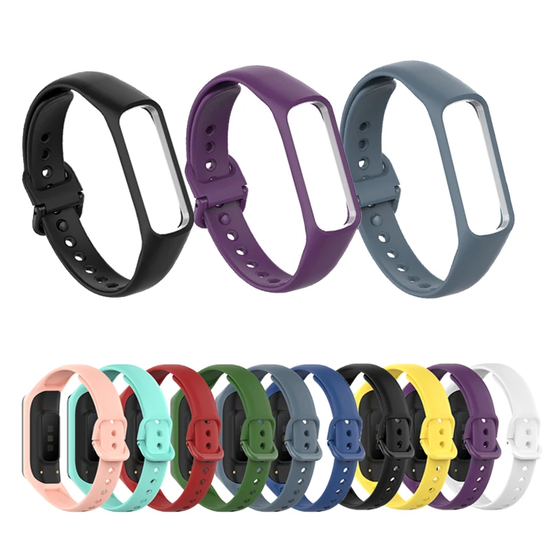 

Soft Silicone Sport Band Straps For Samsung Galaxy Fit 2 SM-R220 Bracelet Replacement Watchband For Galaxy Fit2 R220 Correa New