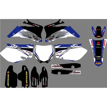 

Full Graphics Decals Stickers Background Custom 3M For YAMAHA YZ250F YZ450F YZ 250F YZ 450F YZF 250 YZF 450 2006 2007 2008 2009