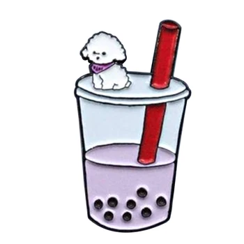

Exo Sehun Vivi Bubble Tea Enamel Pin