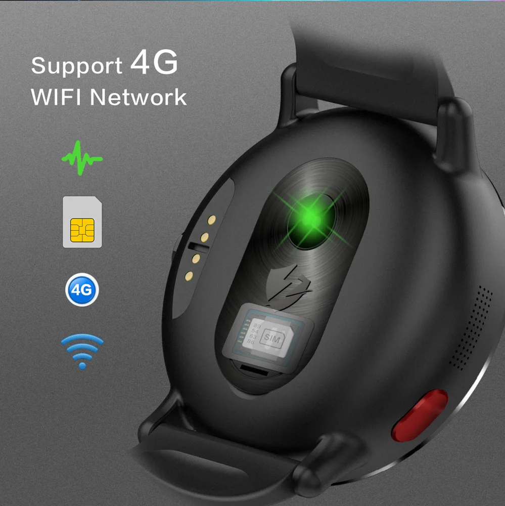 US $136.50 DM19 Smart Watch Men 4G IP67 Andriod 71 80MP Camera MTK6739 Quad Core 16GB Rom Waterproof Smartwatch Fitness Tracker Wifi GPS