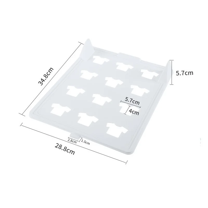 Доска для хранения одежды, супернепроницаемая ПП папка для одежды, футболка, рубашка, свитер, гардероб, не мнется, ленивая складная доска, 10 шт