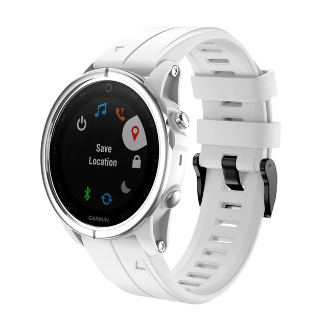 20 мм ремешок для часов QuickFit для Garmin Fenix 5S 6S Pro Easyfit силиконовый ремешок для Garmin Fenix 5S Pius - Цвет: 1