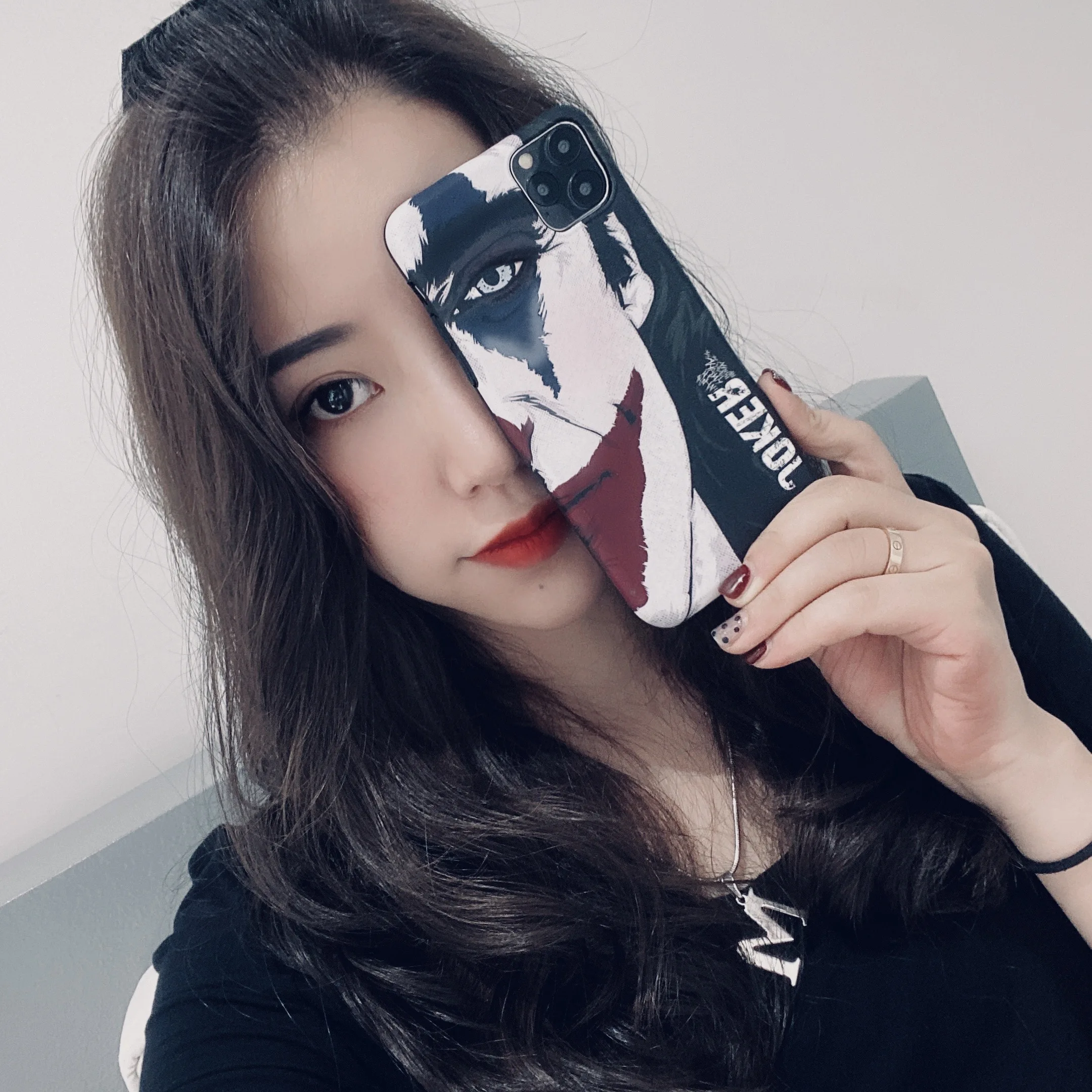 Luxury Joker Silicone IMD Case for iPhone 11 Pro Max XS XR 7 8 6s Plus 11Pro 8Plus iPhone11 10 Clown Soft Phone Cover Coque Cap |