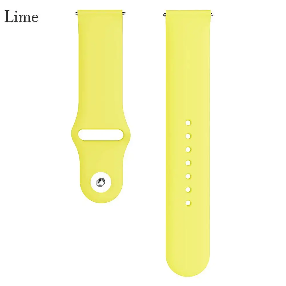 Lime Ремешок на запястье для POLAR Vantage M Smartwatch браслет на запястье Сменные аксессуары Мягкая силиконовая лента унисекс - Цвет ремешка: Lime