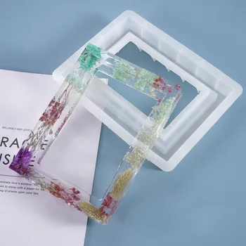 

Partysu Photo Frame Resin Mold Epoxy Silicone Tool DIY Supplies