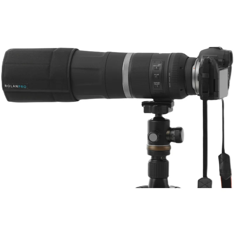 Paraluce Rolanpro Paraluce Pieghevole Per Teleobiettivo Realizzato Su Misura Per Canon Rf 600Mm F11/Canon Rf 600Mm F/11 Is Stm Paraluce Pieghevole