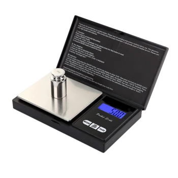 

Mini Portable Jewelry Scale High Accuracy LED Digital Pocket Scale Gold Silver Diamond Electronic Digital Scale