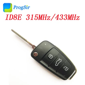 

3 Button 315MHz 433MHz For Audi with 8E Chip