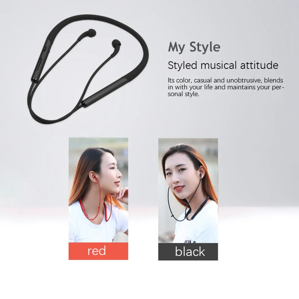 Для беспроводных bluetooth наушников 260MH емкость батареи ANeckband Blueteeth 5,0 звукопоглощающие наушники Беспроводная стереогарнитура