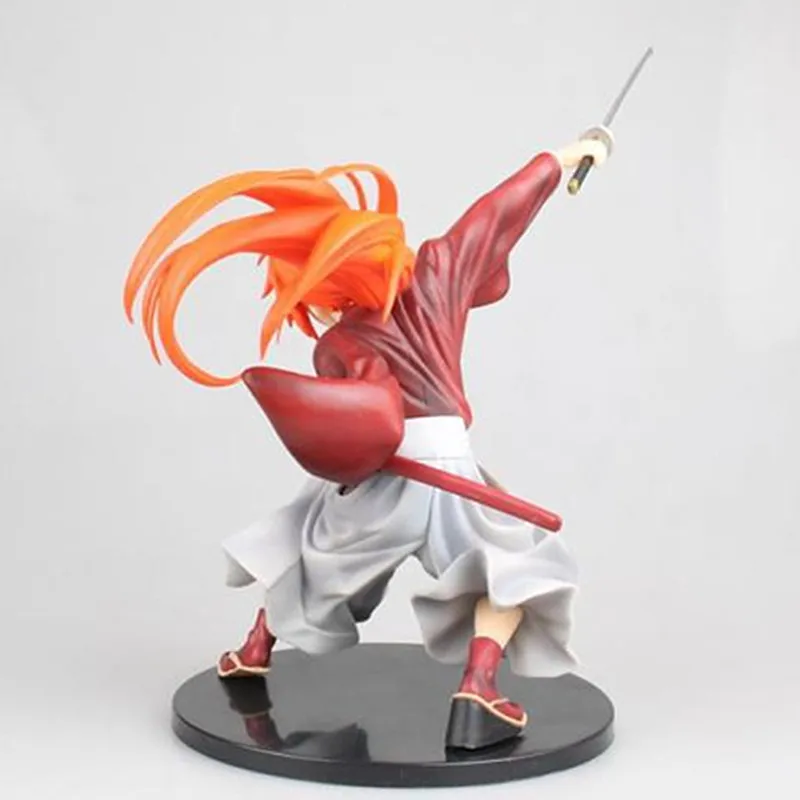 Аниме Rurouni Kenshin The fending Superb Himura Kenshin ПВХ Аниме Фигурка Коллекционная модель игрушки A257