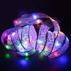 4m Fairy String Lights Waterproof Led Wire Ribbon Bows Lights For Party Christmas Tree Decorations New Year 2022 Dec Y7o5