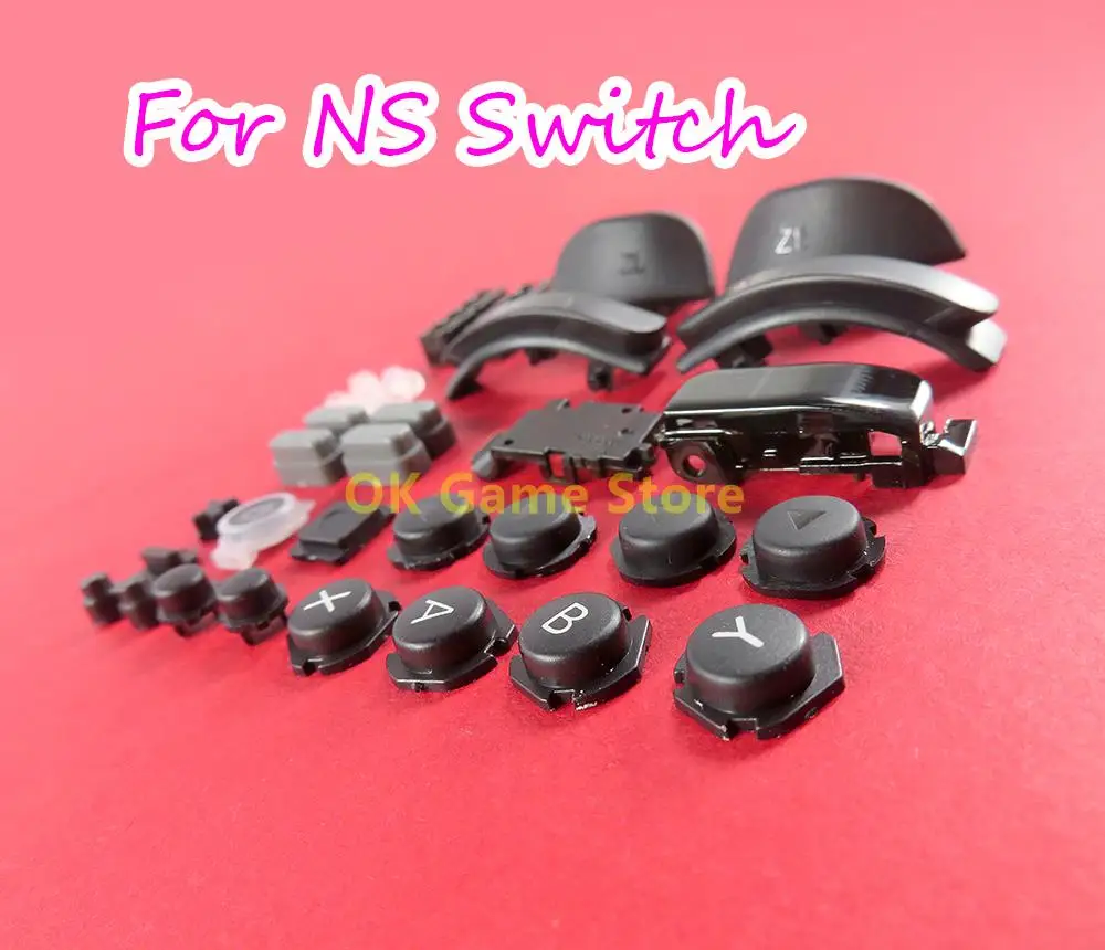 1 Set/Lotto L R Zr Zl Keys Button Per Nintendo Switch Left Righ Lr Zr Zl Abxy Button Sostituzione Per Switch Ns Game Controller