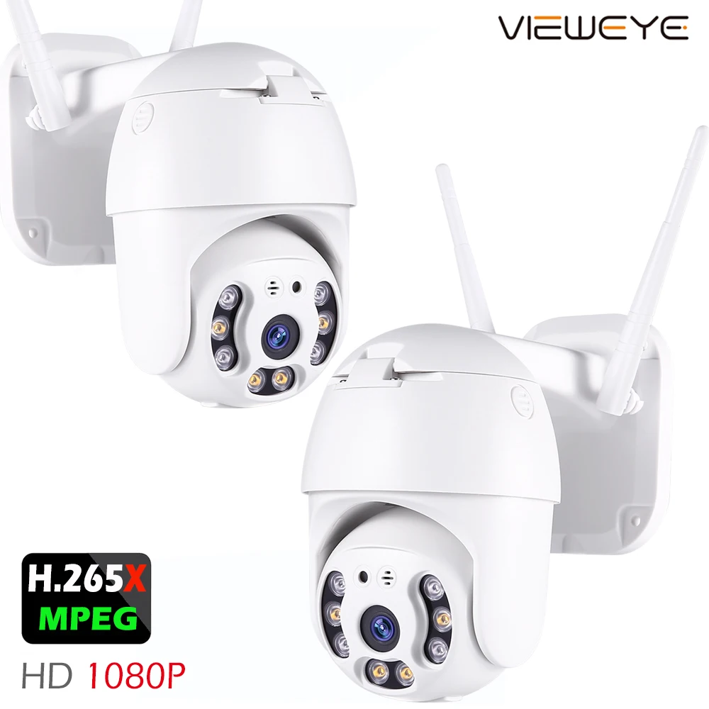 ViewEye 1080P наружная IP камера Wifi 4X Zoom Speed Dome ONVIF беспроводная двухсторонняя аудио CCTV