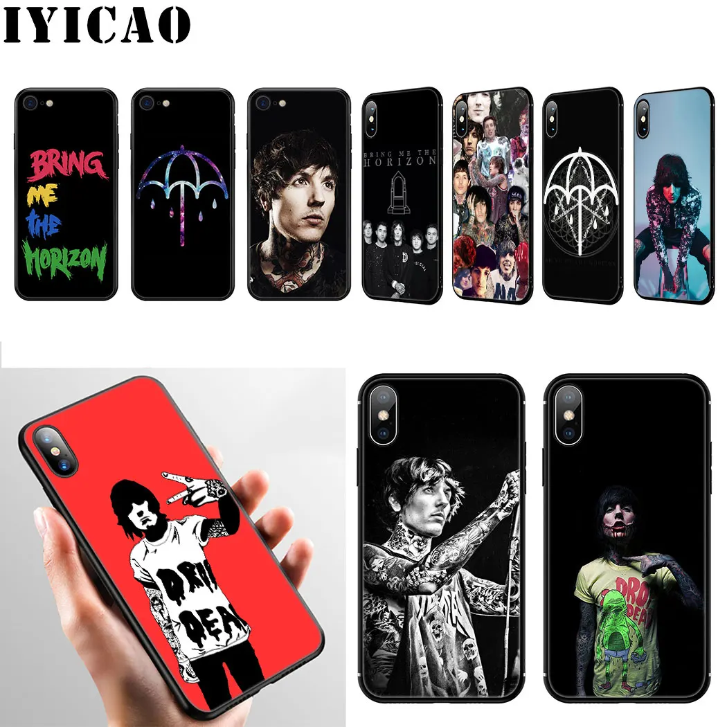 IYICAO Oliver Sykes Bring Me the Horizon Soft Silicone Case for iPhone 11 Pro Max XR X XS 6 6S 7 8 Plus 5 5S SE Phone |