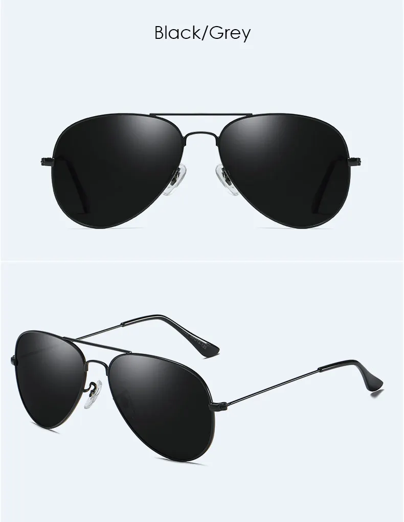 COOLSIR New Design Aviation Alloy Frame HD Polarized Sunglasses For Men UV400 Protection gafas de sol hombre 3025