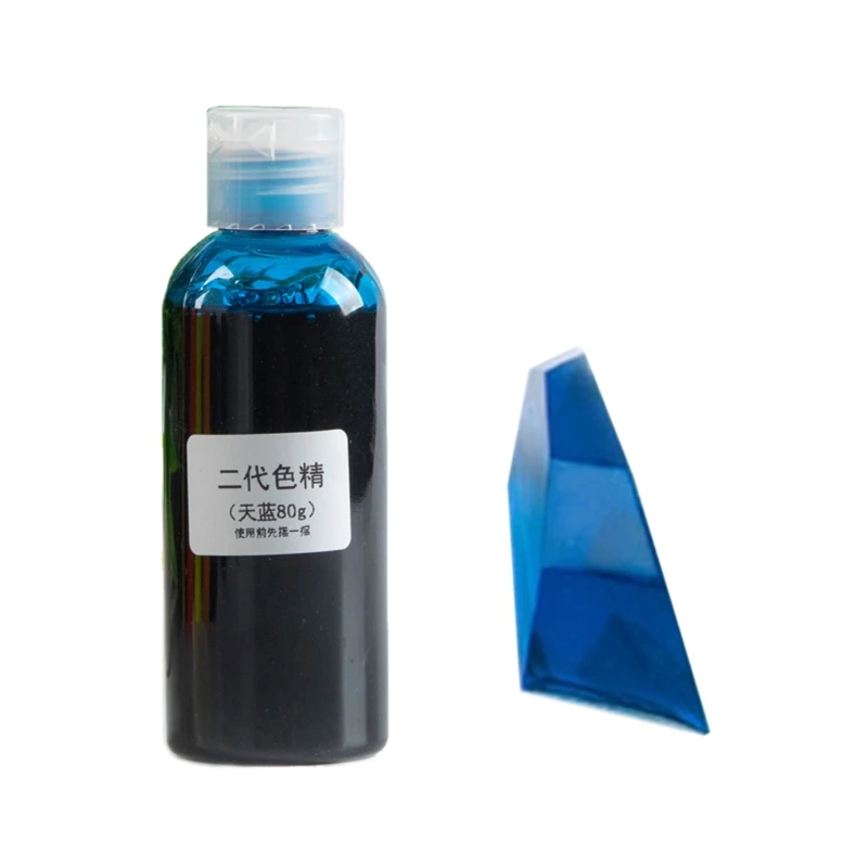 Description Picture 5 of itemLarge Bottle 80g Resin Pigment Kit Epoxy Resin Coloring Dye Pigment Colorant Crystal Mold Soap Making Drop Shipping
