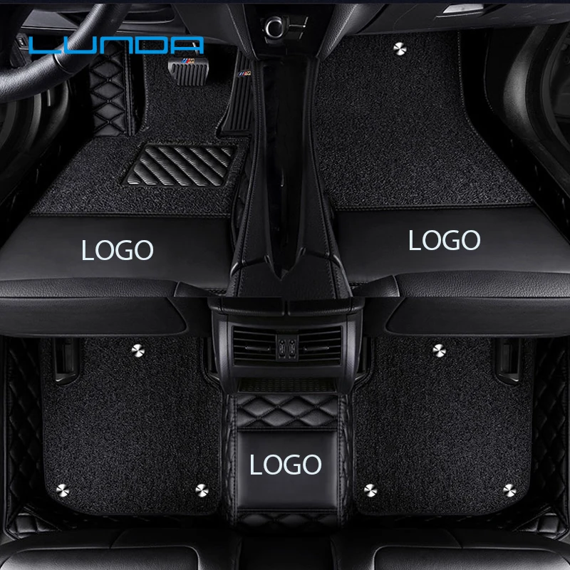 

Custom badge Car floor mats for BMW 1 3 4 5 67 Series X1 X3 X4 X5 X6 GT 320i M 330i 528i 520i Car interior accessories