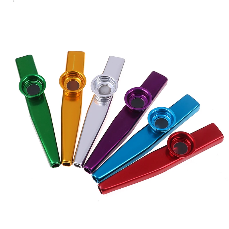 Kazoo Piccolo Lightweight Kazoo Aluminum Alloy Metal Guitar