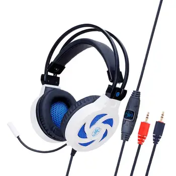

SY855MV Head-mounted Gaming Headphones With Microphone Wired Stereo Bass Headset Computer Earphon