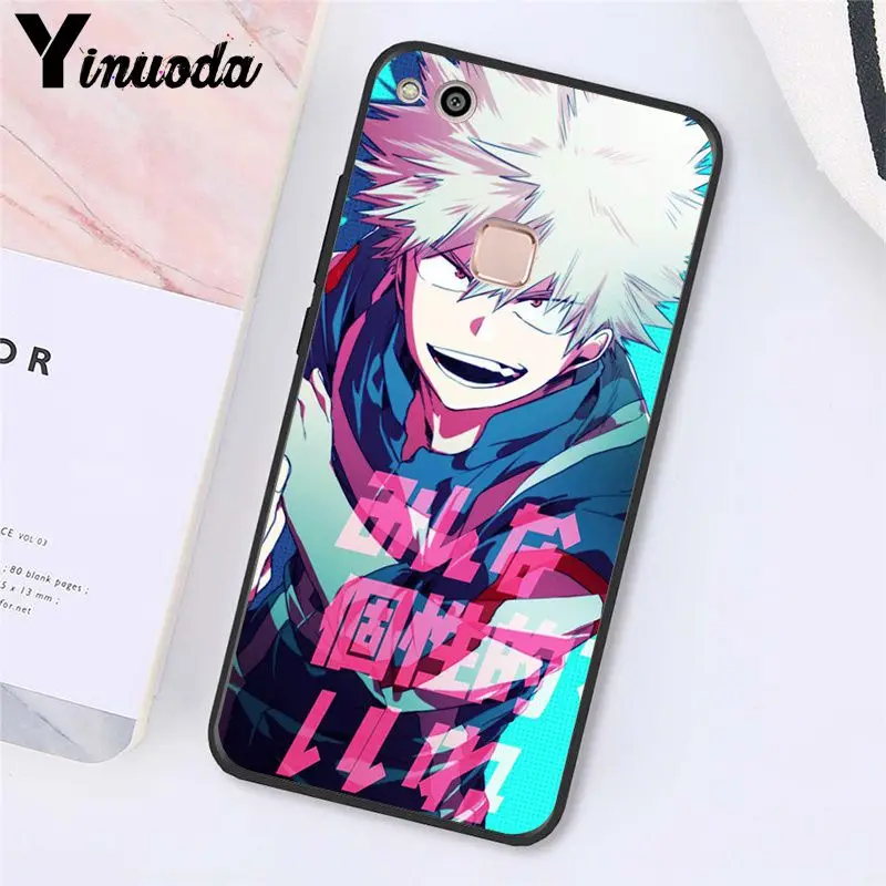 A13 Yinuoda с героями из мультфильма «Мой герой deku и bakugou чехол для телефона для Huawei Y5 II Y6 II Y5 Y6 Y7Prime Y9 - Цвет: A13