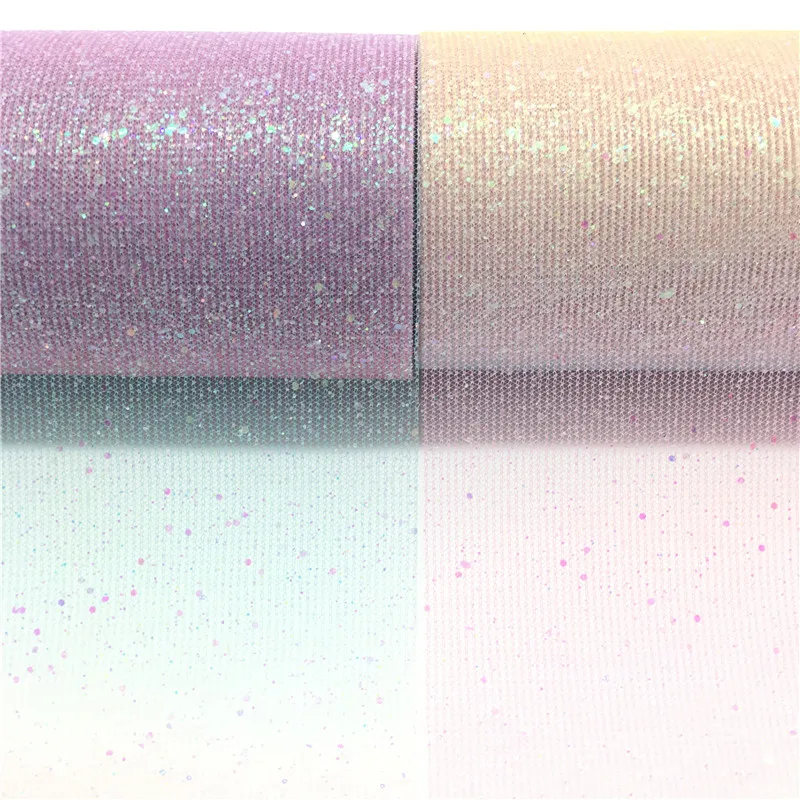 Юбка пачка из органзы с радужными блестками 10 ярдов/ширина в рулоне 15